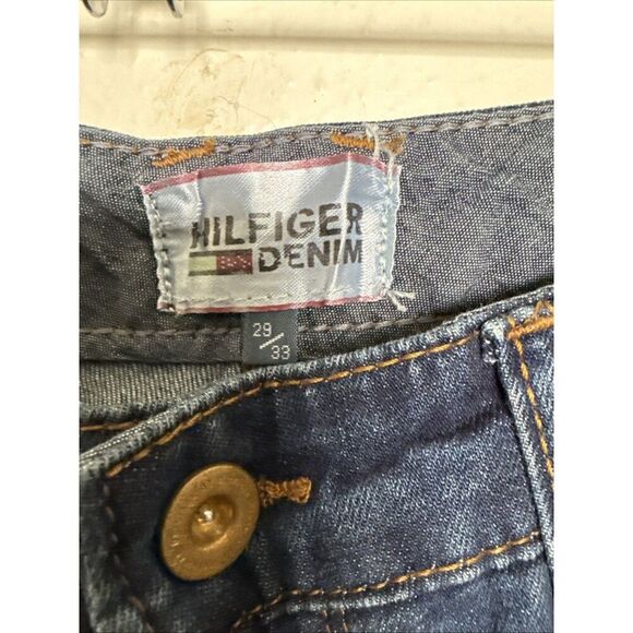 TOMMY HILFIGER Men’s RONNIE Jeans - W29xL33 - Blue Denim - Tapered Leg Mid-Rise - Picture 9 of 16